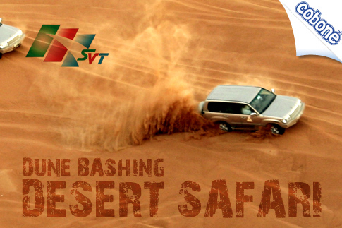 Enjoy a Desert Safari with a BBQ buffet, Camel Rides, Sand Boarding and Belly Dancing for AED 95 from Super Vacations (Value AED 250) – Pick up available in Abu Dhabi, Dubai and Sharjah!