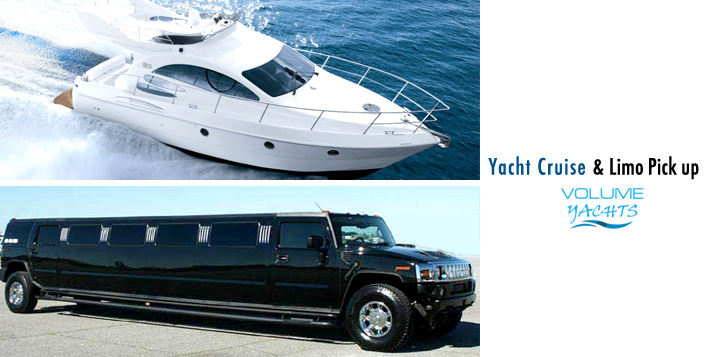 Limousine + 2-hour Cruise for 17 People