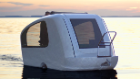 Sealander Schwimmcaravan: Push the, er, caravan out! This camping trailer can be towed like any other caravan but is also at home on a lake. It's not cheap (£15,000!) but just imagine the look on people's faces when you move from land to water! From firebox.com
