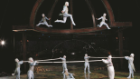 Russian Bars: Amazing acrobatic flyers are thrust into the air from a single, double or triple bar that is perched on the shoulders of powerful catchers. The sure-footed flyers perform multiple synchronized somersaults and mid-air twists