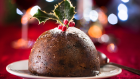 christmas pudding food