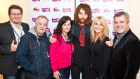 Jonathan Jeremiah poses with Carlos and Smooth Radio Scotland