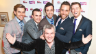 Carlos from Smooth Drive Home larks about with The Overtones