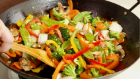 stir fry healthy vegetables food