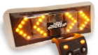 Bike signals - make sure everybody knows where you are with these waterproof and super-bright LED indicator signals for cycling in all weather conditions. £29.95, Gizoo