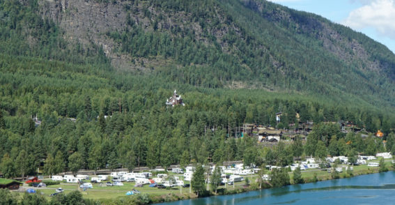 Hunderfossen Camping Sommer