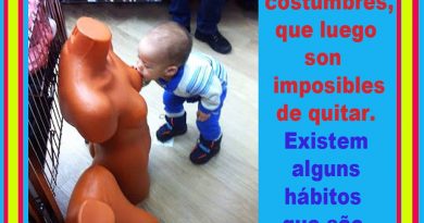Existen algunas costumbres que luego son imposibles de quitar Existen algunas costumbres que luego son imposibles de quitar
