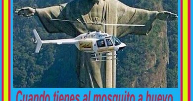 Cuando tienes el mosquito a huevo, por el gran Mariano desde Brasil Cuando tienes el mosquito a huevo, por el gran Mariano desde Brasil