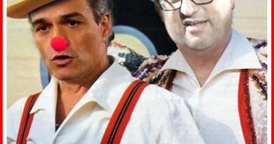 Charlie Rivel Sánchez y el otro payaso sangriento venden España. Por el Doctor Mabuse Charlie Rivel Sánchez y el otro payaso sangriento venden España. Por el Doctor Mabuse