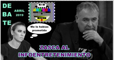 Zasca al infoentretenimiento: Pedro Sánchez debatirá finalmente en TVE y no en Atresmedia. Por Rafael Gómez de Marcos Zasca al infoentretenimiento: Pedro Sánchez debatirá finalmente en TVE y no en Atresmedia. Por Rafael Gómez de Marcos