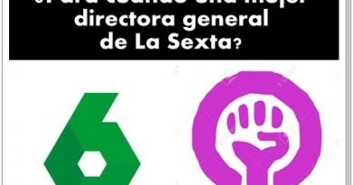 Psoemos: Para cuándo una mujer directora general de LaSexta. Por Rafael Gómez de Marcos Psoemos: Para cuándo una mujer directora general de LaSexta. Por Rafael Gómez de Marcos
