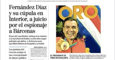 La Portada de Linda Galmor: Su Persona se pone él mismo la medalla de oro de cumplidor y de excelencia en la gestión La Portada de Linda Galmor: Su Persona se pone él mismo la medalla de oro de cumplidor y de excelencia en la gestión