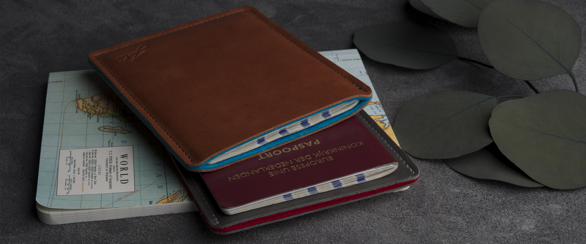 Joli Originals Joli Originals Full Leather Passport Sleeves