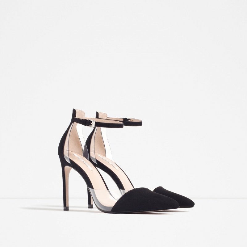 ClioMakeUp-scarpe-star-occasione-festa-abito-matrimonio-red-carpet-low-cost-cap-toe-pvc-gravito-rossi-plexi-louboutin-dupe-zara-39-95