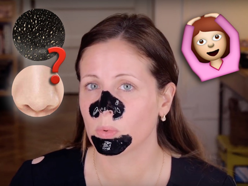 maschera nera punti neri collistar