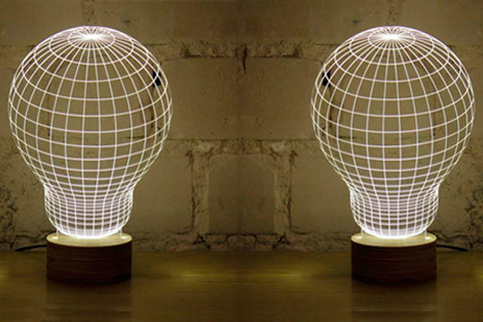 Lampara 3D