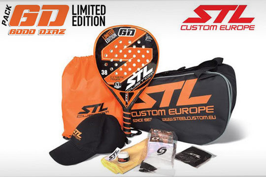 Pack de Padel Steel Custom GD Edición Limitada Eva Soft Plus