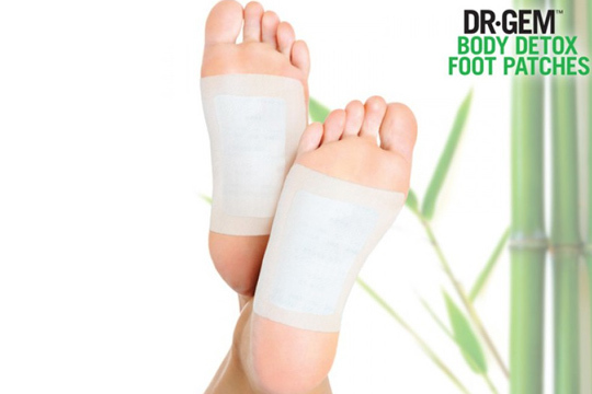Pack de 10 parches terapéuticos desintoxicante Dr.Gem 