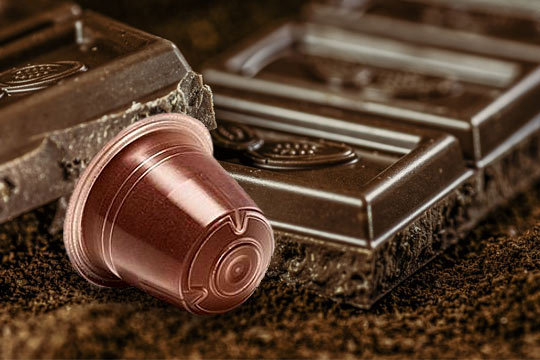 cápsulas chocolate