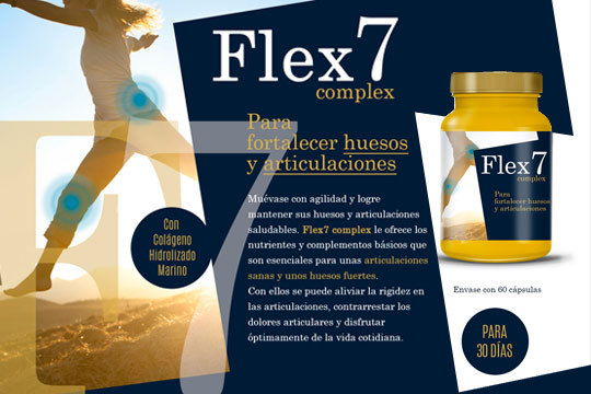 Flex7 Complex con Colágeno Marino 