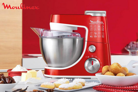Robot De Cocina Moulinex Masterchef Gourmet Rojo