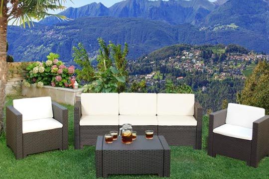 Conjunto de muebles para jardín
