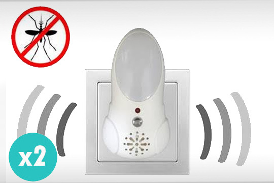 Repelente antimosquitos con luz led