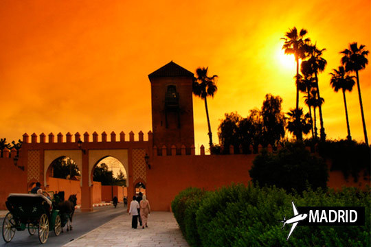 Marrakech desde Madrid 3 o 5 noches