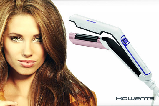 Plancha de pelo Voluminizador Rowenta VOLUM 24 RESPECTISSIM 