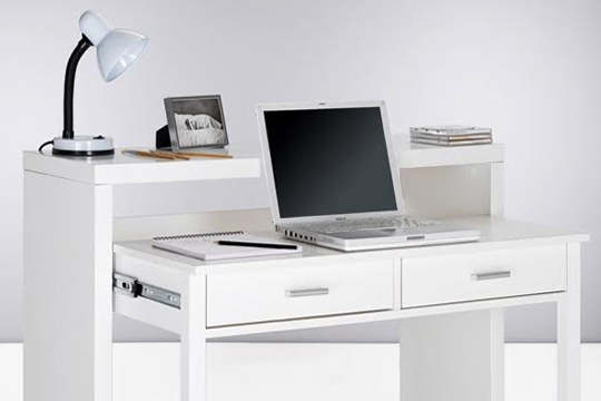 consola convertible en escritorio