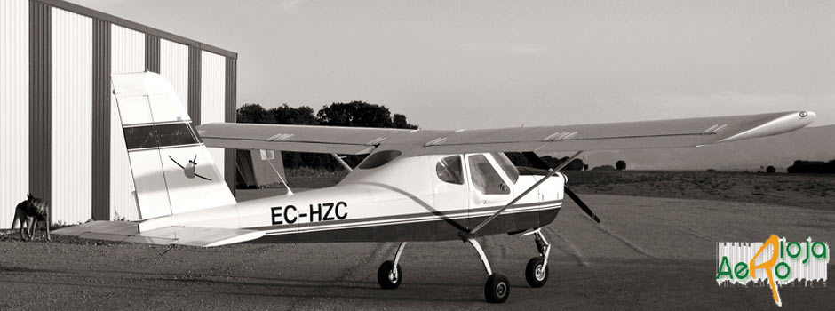 Bautizo aéreo en avión ultraligero en La Rioja 