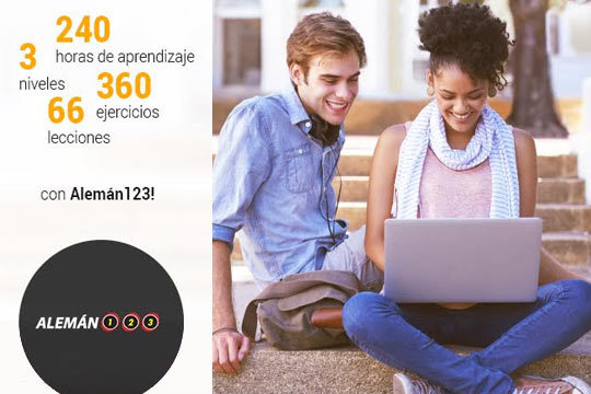 Curso intensivo online de Alemán de 12 meses Aleman123