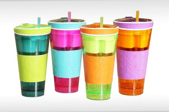 Taza recipiente 2 en 1