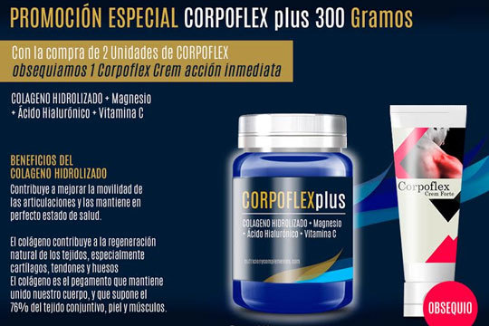 CORPOFLEX "Plus"Colágeno hidrolizado