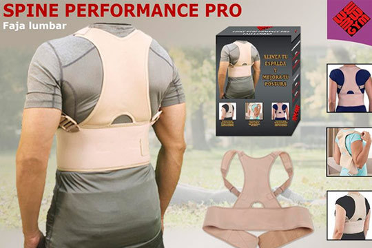 Faja lumbar correctora