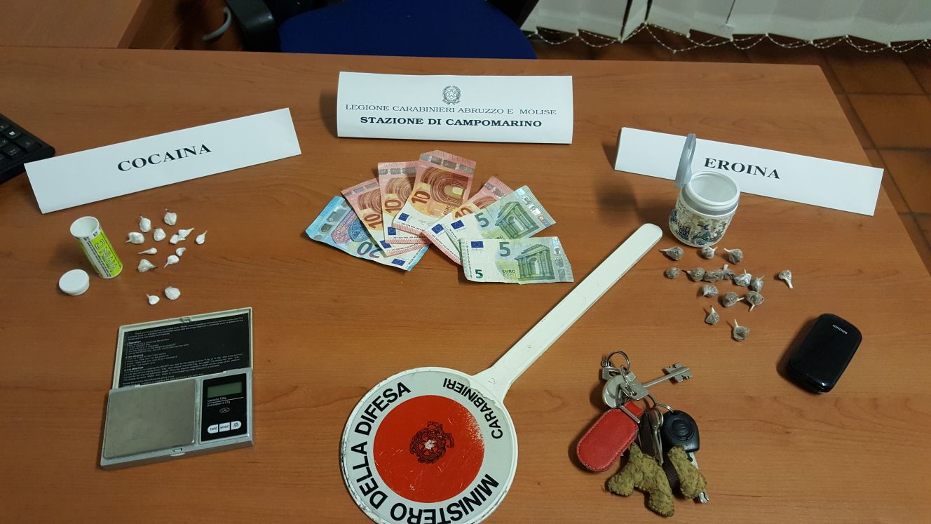 Sessantenne di San Severo in manette per spaccio di droga in basso Molise Postato il 9 gennaio 2018 da Slug in Cronaca In Evidenza
