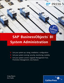 Cover von SAP BusinessObjects BI System Administration