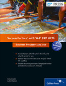 Cover von SuccessFactors with SAP ERP HCM
