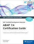 Cover von ABAP 7.4 Certification Guide—SAP Certified Development Associate