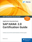 Cover von SAP HANA 2.0 Certification Guide