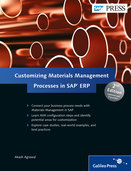 Cover von Customizing Materials Management Processes in SAP ERP