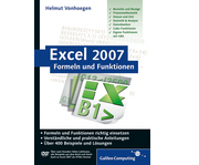 Zum Buch Excel 2007 – Formeln und Funktionen