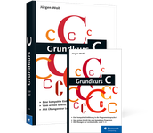 Zum Buch Grundkurs C: C-Programmierung verständlich erklärt