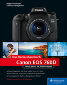 Cover von Canon EOS 760D. Das Kamerahandbuch