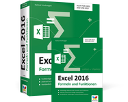 Cover von Excel 2016 – Formeln und Funktionen