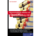 Zum Buch Wissenschaftliche Arbeiten mit OpenOffice.org 2.0
