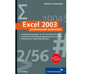 Zum Buch Excel 2003 professionell anwenden