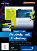 Cover von Webdesign mit Photoshop