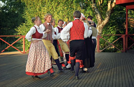 Folkdans på Skansen Folkdans på Skansen