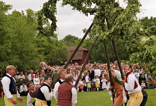 Midsommar på Skansen Midsommar på Skansen